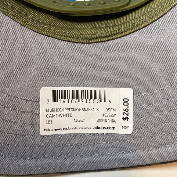 Adidas camo cap NWT! - Picture 6 of 13